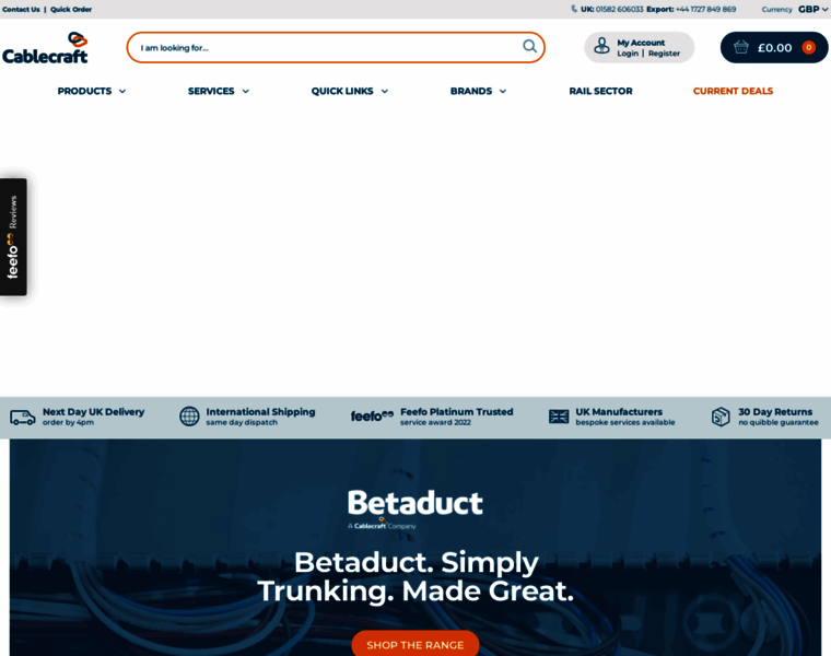 Betaduct.co.uk thumbnail