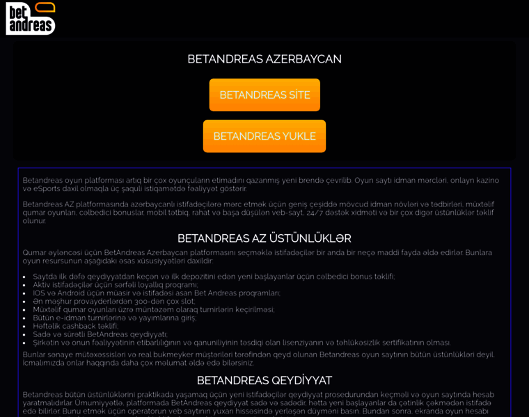 Betandreasazerbaycan.net thumbnail