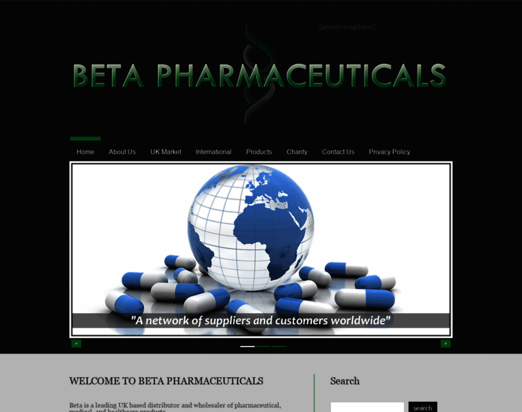 Betapharmaceuticals.co.uk thumbnail