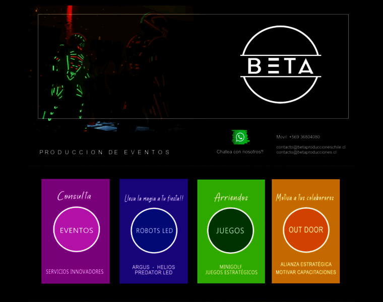 Betaproduccioneschile.cl thumbnail