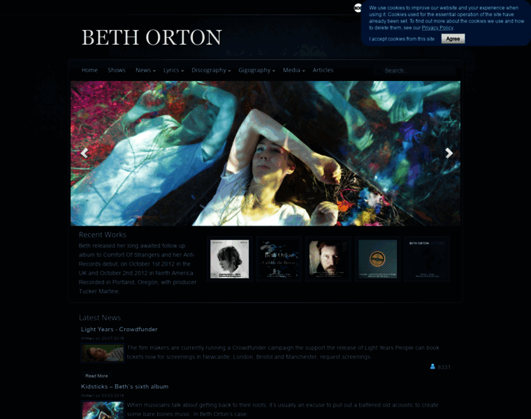 Beth-orton.co.uk thumbnail