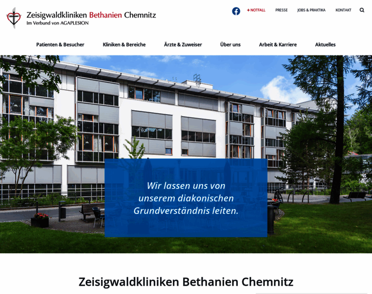 Bethanien-chemnitz.de thumbnail