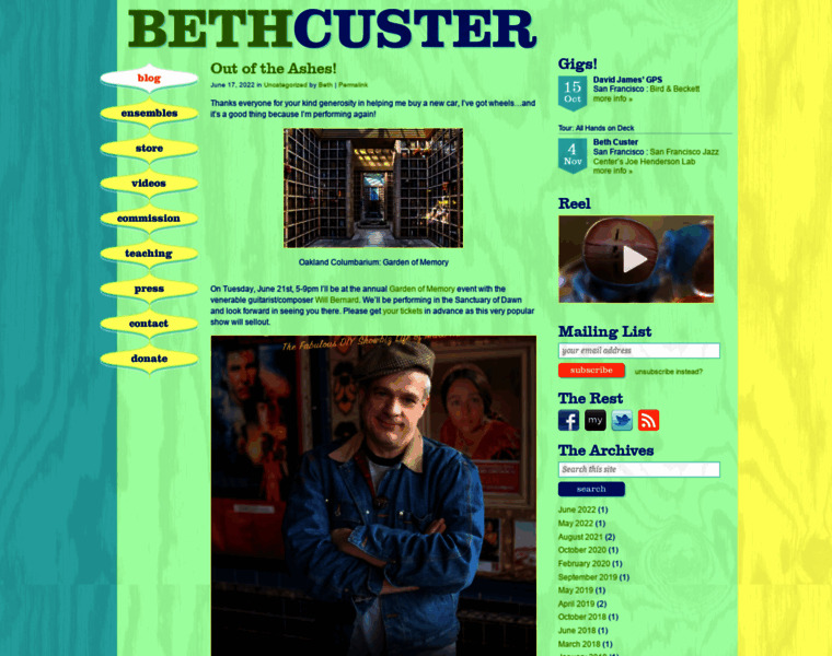 Bethcuster.com thumbnail