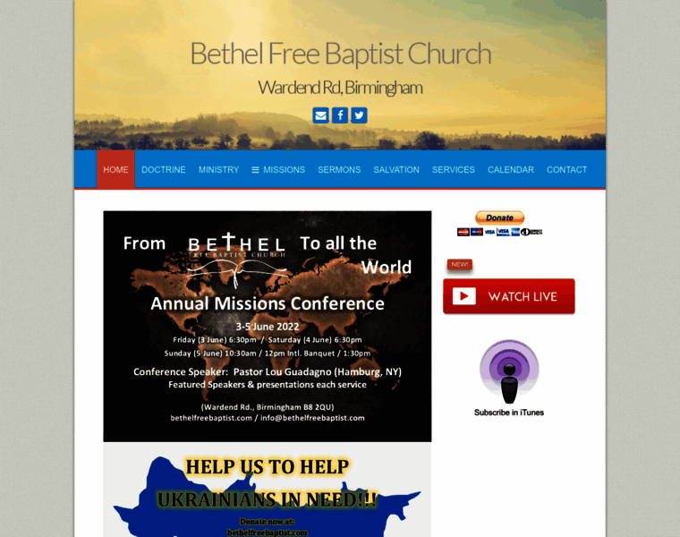 Bethelfreebaptist.com thumbnail
