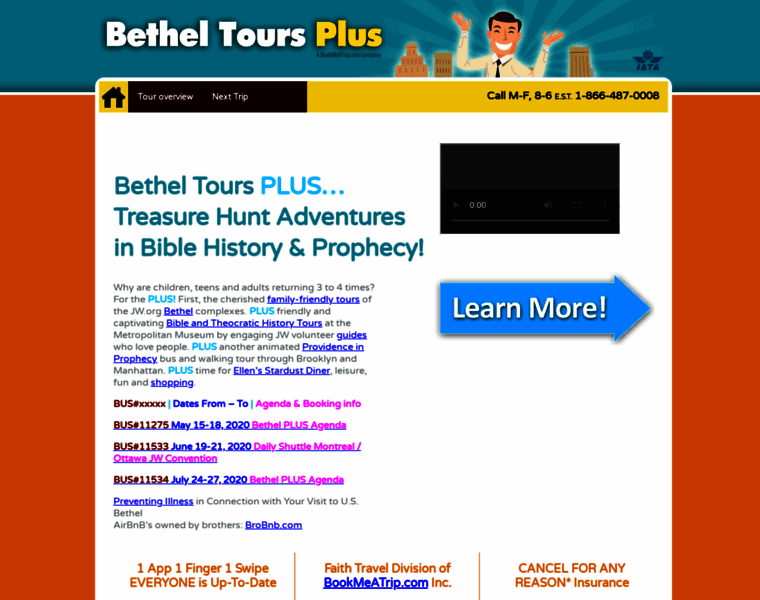 Betheltoursplus.com thumbnail
