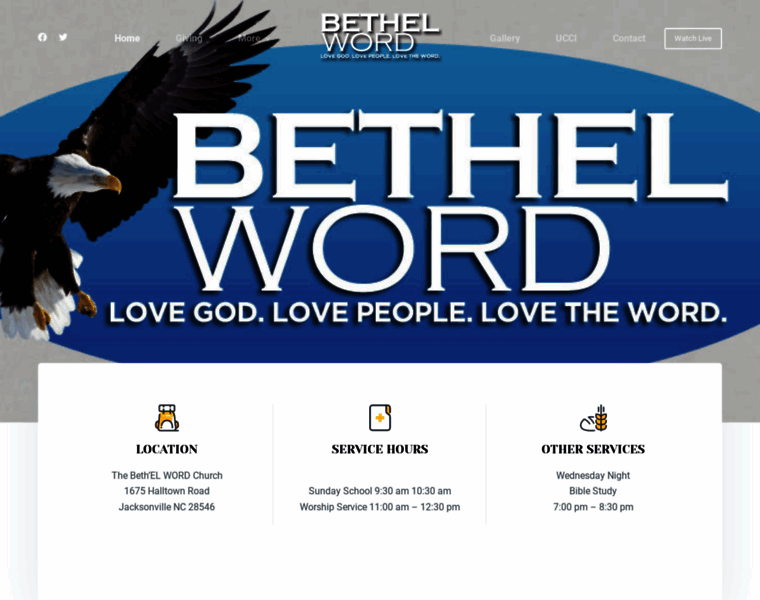 Bethelword.com thumbnail