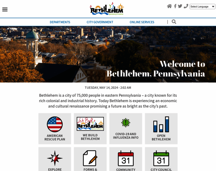 Bethlehem-pa.gov thumbnail