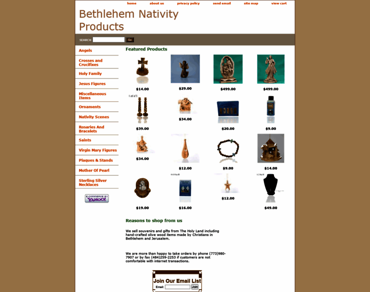 Bethlehemnativity.com thumbnail