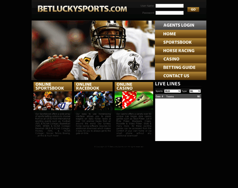 Betluckysports.com thumbnail