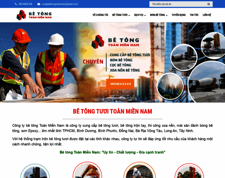 Betongmiennam.com thumbnail