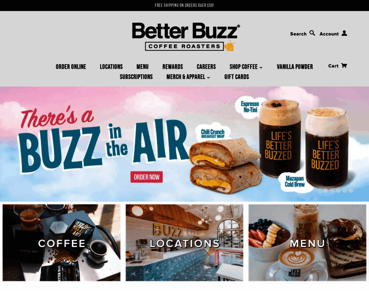 Betterbuzzcoffee.com thumbnail