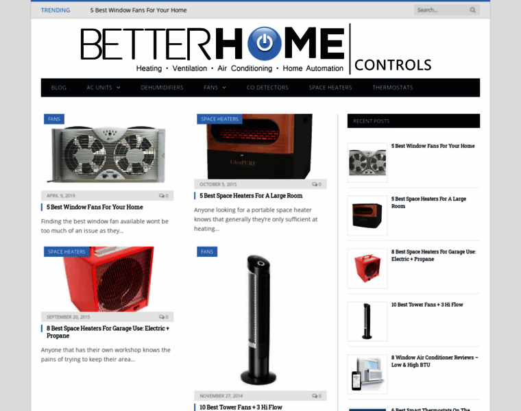 Betterhomecontrols.com thumbnail