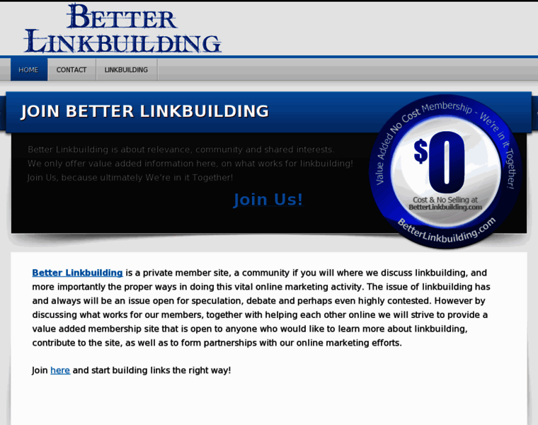 Betterlinkbuilding.com thumbnail