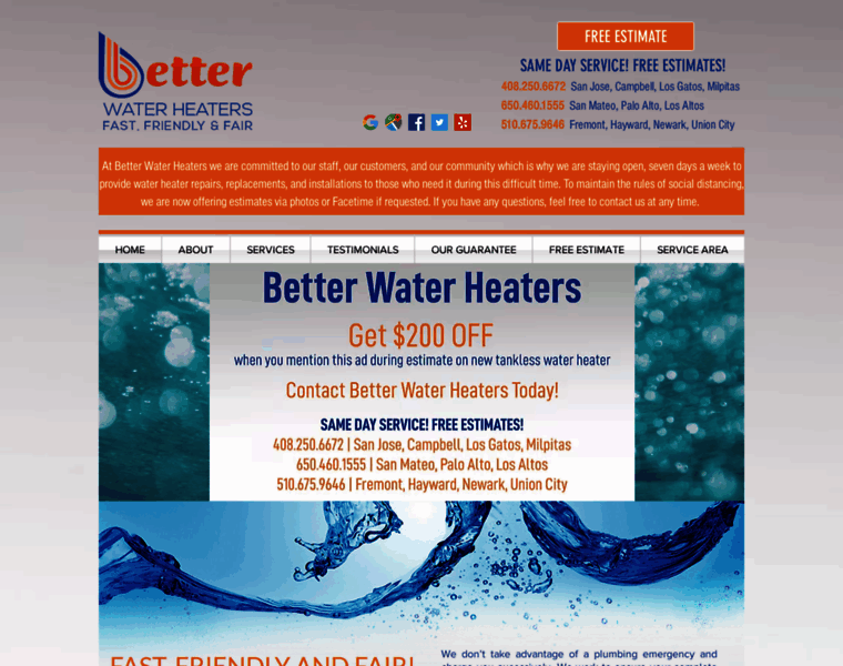 Betterwaterheaters.com thumbnail
