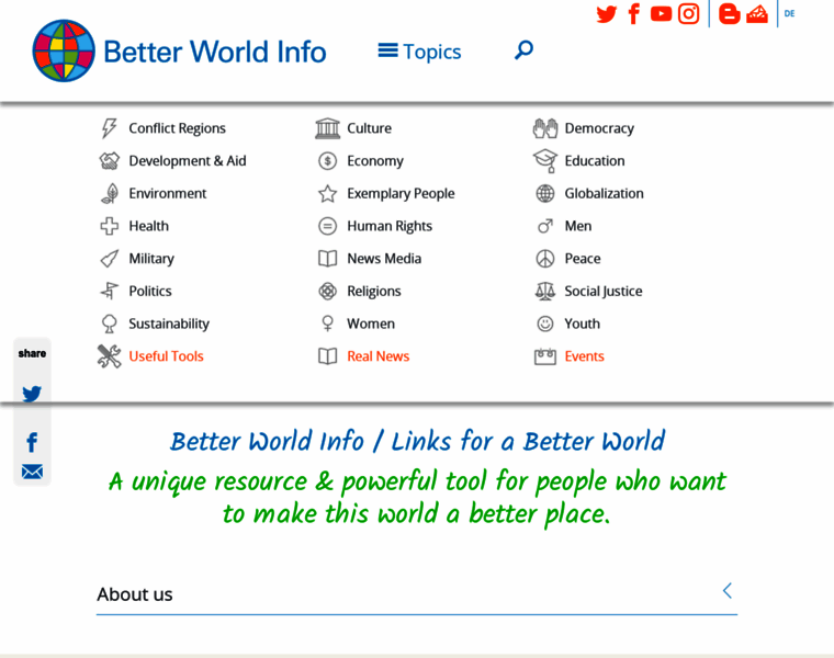 Betterworld.info thumbnail