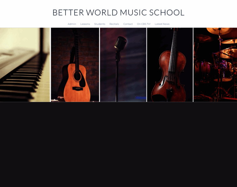 Betterworldmusicschool.com thumbnail