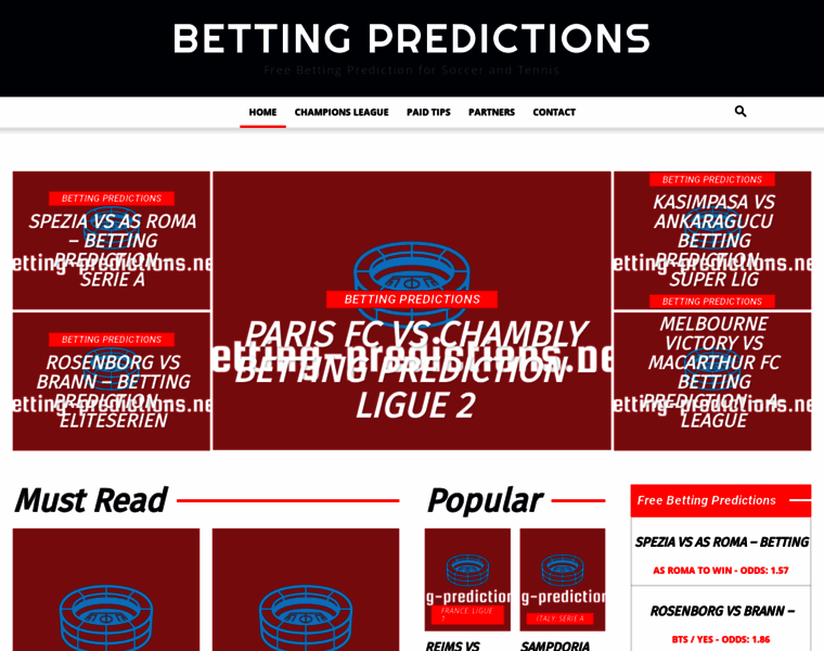 Betting-predictions.net thumbnail
