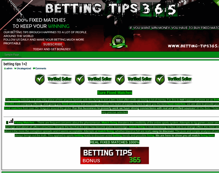 Betting-tips365.com thumbnail