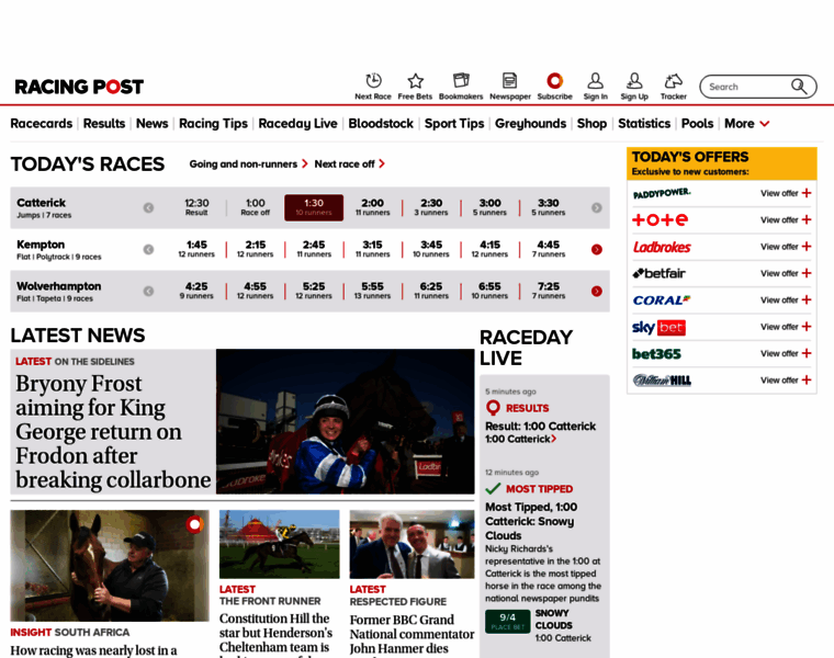 Betting.racingpost.com thumbnail