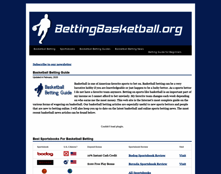 Bettingbasketball.org thumbnail