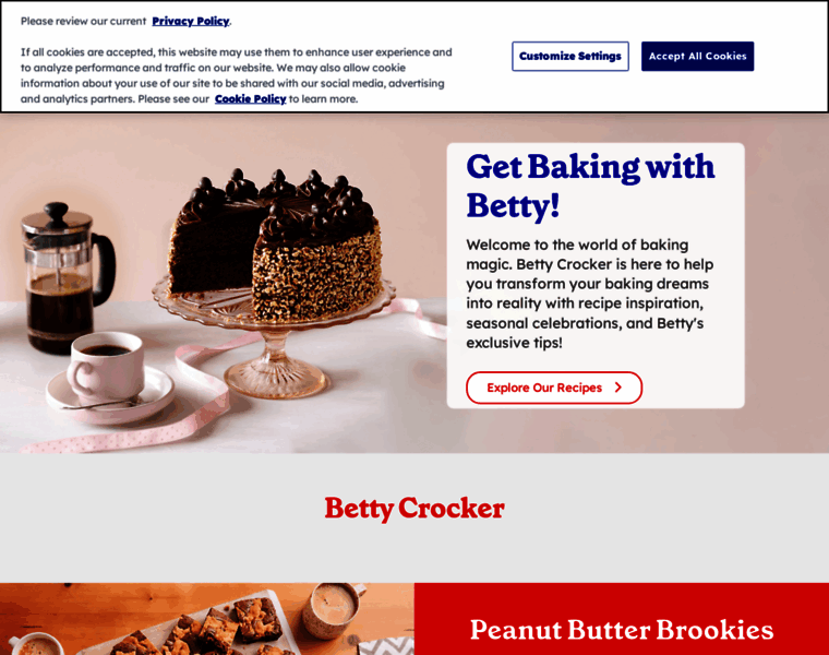 Bettycrocker.co.uk thumbnail