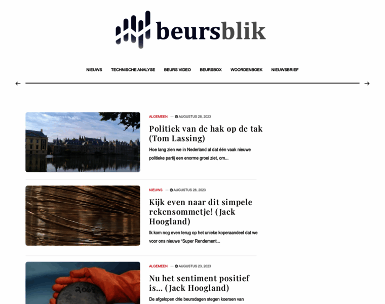 Beursblik.nl thumbnail