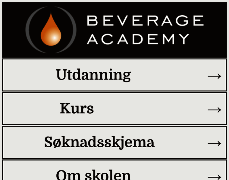 Beverageacademy.no thumbnail