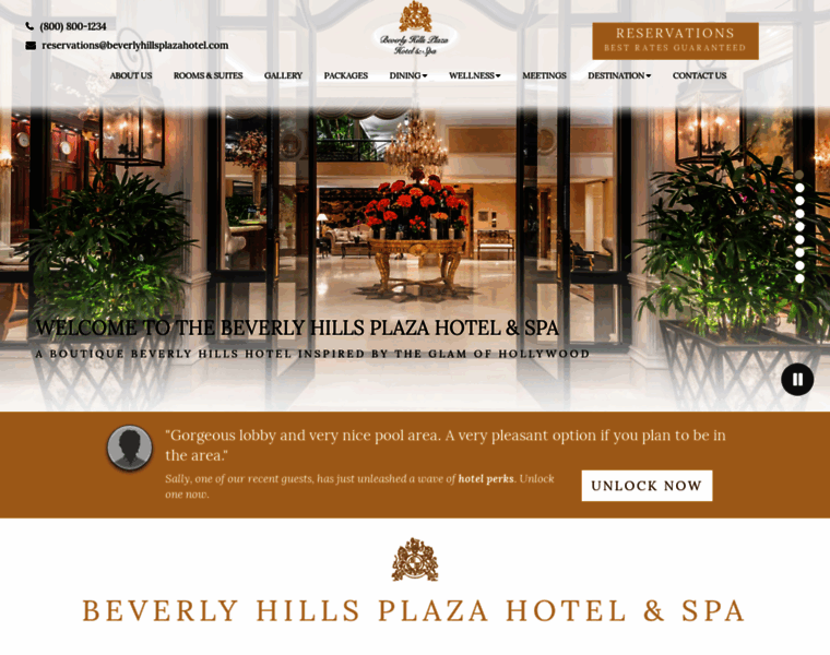Beverlyhillsplazahotel.com thumbnail