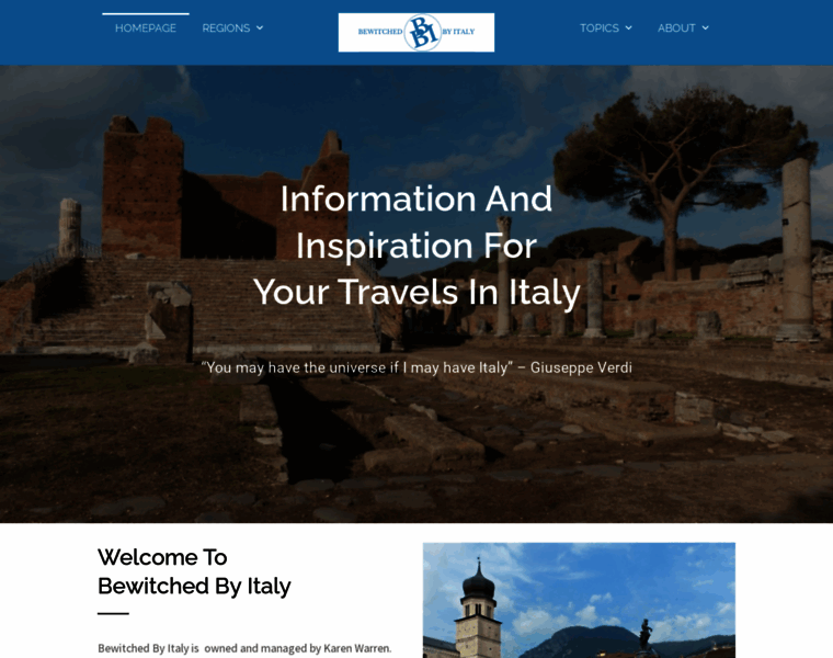 Bewitchedbyitaly.co.uk thumbnail