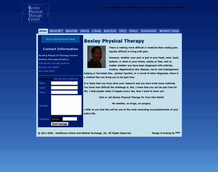 Bexleyphysicaltherapy.com thumbnail