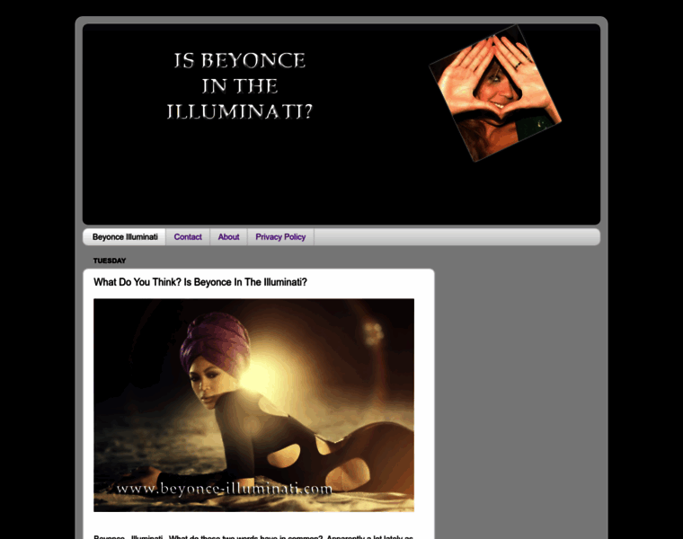 Beyonce-illuminati.com thumbnail