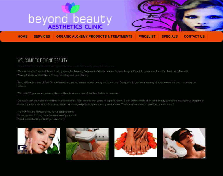 Beyond-beauty.co.za thumbnail