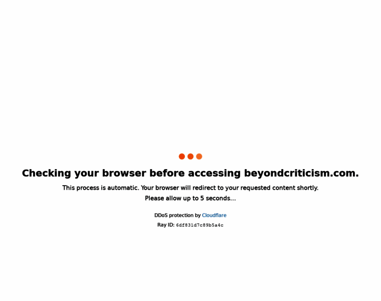 Beyondcriticism.com thumbnail Beyondcriticism.com thumbnail
