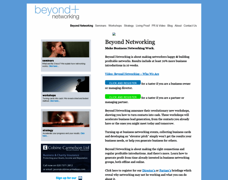 Beyondnetworking.co.uk thumbnail