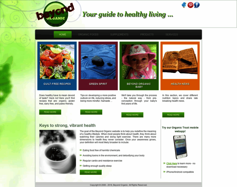 Beyondorganic.net thumbnail Beyondorganic.net thumbnail