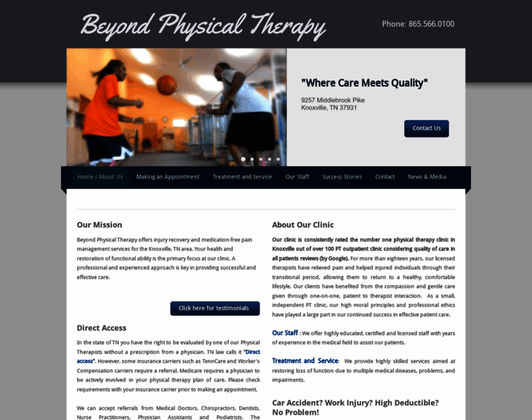 Beyondphysicaltherapy.com thumbnail