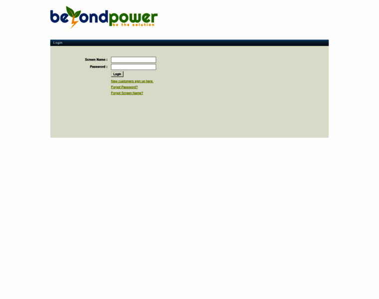 Beyondpower.com thumbnail