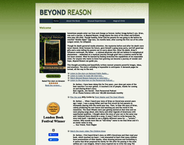 Beyondreason.info thumbnail