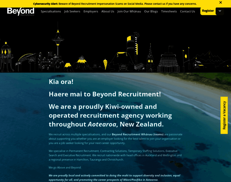 Beyondrecruitment.co.nz thumbnail