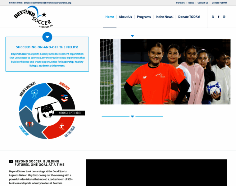 Beyondsoccerlawrence.org thumbnail Beyondsoccerlawrence.org thumbnail