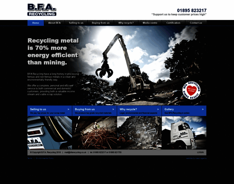 Bfarecycling.co.uk thumbnail