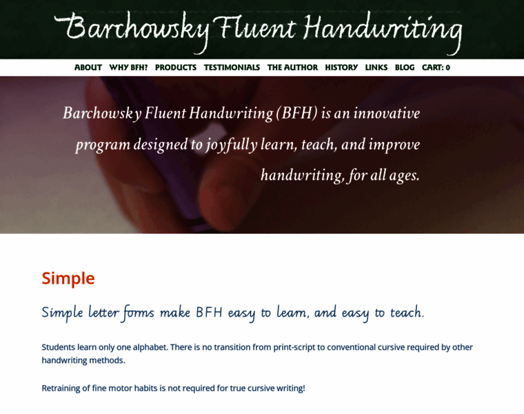 Bfhhandwriting.com thumbnail