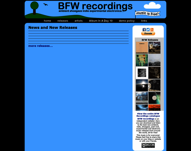 Bfwrecordings.com thumbnail