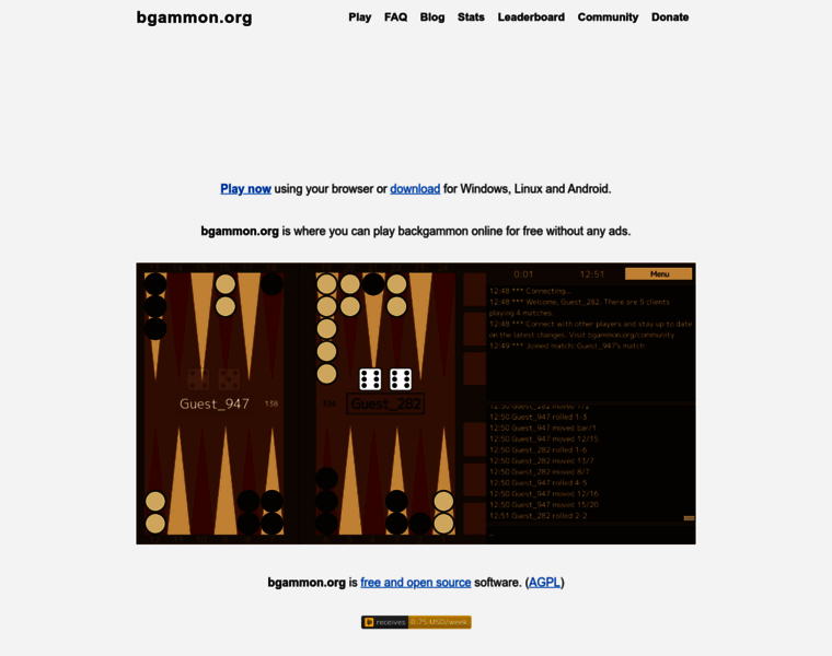 Bgammon.org thumbnail Bgammon.org thumbnail