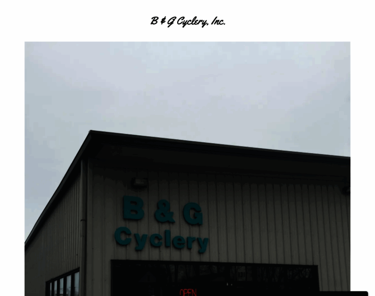 Bgcyclery.com thumbnail