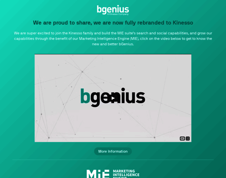 Bgenius.com thumbnail