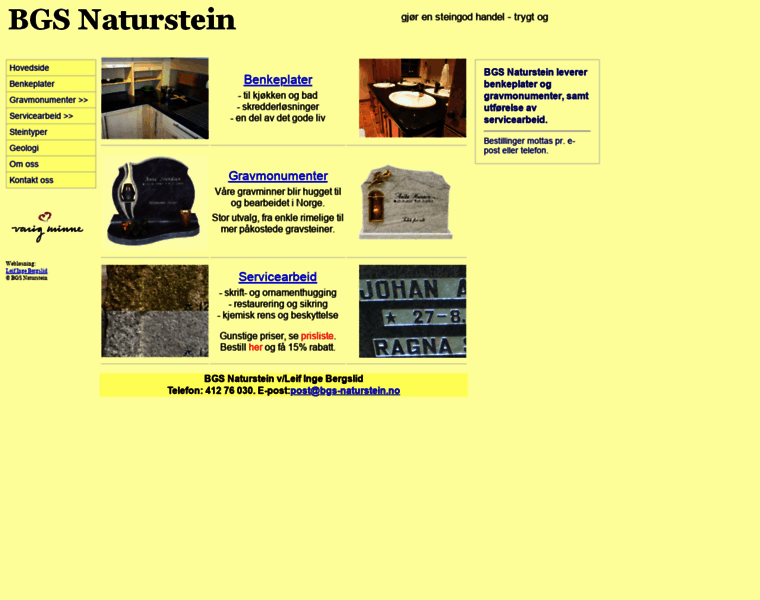 Bgs-naturstein.no thumbnail