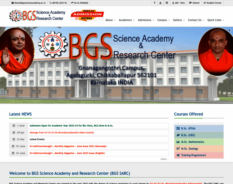 Bgsscienceacademy.ac.in thumbnail