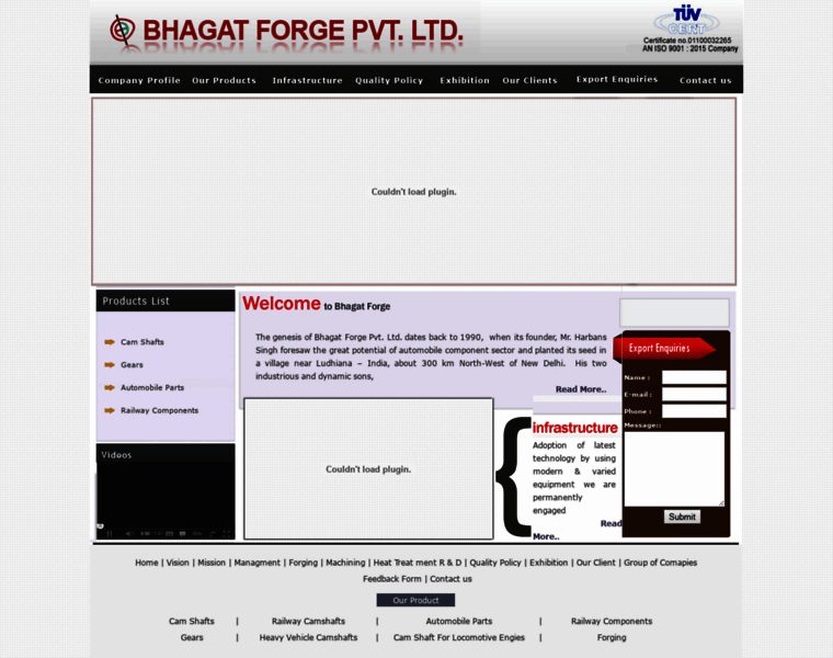 Bhagatforge.com thumbnail