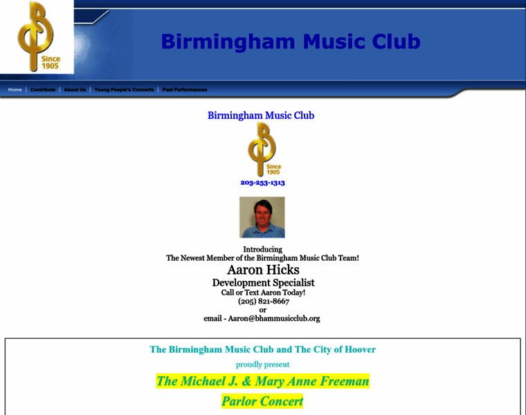 Bhammusicclub.org thumbnail